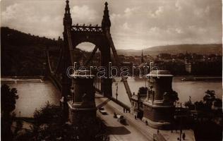 Budapest, hidak - 13 db régi képeslap / 13 old postcards