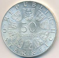 Ausztria 1972. 50Sch Ag "100 éves a Mezőgazdasági Főiskola" T:2 kis karc Austria 1972. 50 Schilling Ag "100th Anniversary - Institute of Agriculture" C:XF small scratch