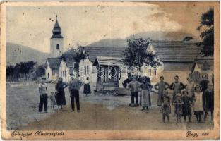 Kisoroszi, templom, Nagy sor, Vendel felvétele (ázott / wet damage)
