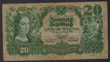 Ausztria 1928. 20Sch T:II/III R!