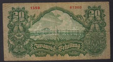 Ausztria 1928. 20Sch T:II/III R!