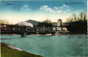 Zsolna, Budatin vár, Vág-folyó / castle, riverside