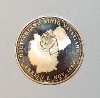 Németország 1990. "Einigkeit Recht und Freiheit" KuNi T:PP Tanúsítvánnyal, díszcsomagolásb...