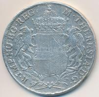 Osztrák Államok / Burgau 1766. Konvenciós Tallér Ag "Mária Terézia" (27.64g) T:3 erősen karcos, ph. Austrian States / Burgau 1766. Convention Thaler Ag "Maria Theresia" (27.64g) C:F scratched, edge error Davenport 1148.