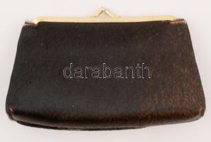 Kubai marhaszőr női pénztárca, 9×17 cm