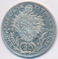 1780B S.K.-P.D. 20kr Ag "Mária Terézia" T:2-