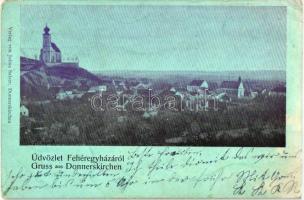 Fehéregyháza, templom / church (EK)