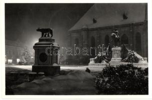 Kolozsvár, Mátyás király tér / square, So. Stpl