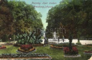 Pozsony, Ligeti díszkert / garden