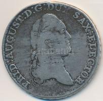 Német Államok / Szász-Albertine 1788IEC 2/3 Tallér Ag "III. Frigyes Ágost" Drezda (13.65g) T:3 ph. German States / Saxony-Albertine 1788IEC 2/3 Thaler Ag "Friedrich August III" Dresden (13.65g) C:F edge error