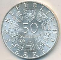 Ausztria 1971. 50Sch Ag "Julius Raab" T:2  Austria 1971. 50 Schilling Ag "Julius Raab" C:XF