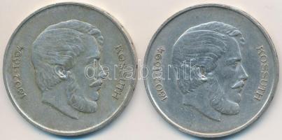 1947. 5Ft Ag "Kossuth" (2x) T:2-,3