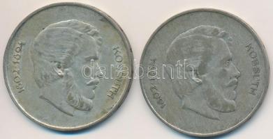 1947. 5Ft Ag "Kossuth" (2x) T:2-,3