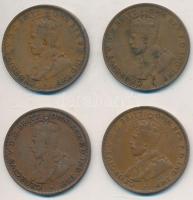 Ausztrália 1916-1924. 1P Br "V. György" (4x) T:2,2-
Australia 1916-1924. 1 Penny Br &quot...