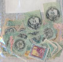 Több mint 200 db régi okmánybélyeg ömlesztve