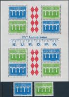 Europa CEPT sor + blokk Europa CEPT set + block