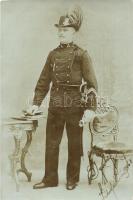 1906 Magyar Csendőr; Gyulafy photo Székesfehérvár / Hungarian gendarme; Gyulafy photo