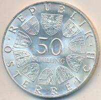 Ausztria 1969. 50Sch Ag "I. Maximilian" T:2 
Austria 1969. 50 Schilling Ag "Maximili...