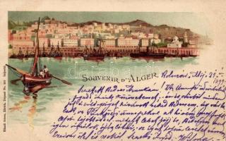 1899 Alger, Carl Künzli No. 607 litho