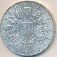 Ausztria 1964. 50Sch Ag "IX. Téli Olimpia Innsbruck" T:2 Austria 1964. 50 Schilling Ag &qu...