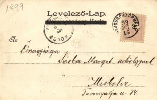 1899 Moscow, Moskau; Kosmos litho (EB)