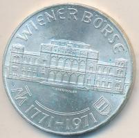 Ausztria 1971. 25Sch Ag "200 éves a Bécsi Tőzsde" T:2 Austria 1971. 25 Schilling Ag "200th Anniversary of the Vienna Exchange" C:XF