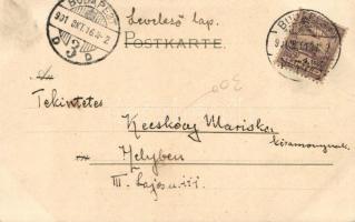 Chojnik, Kynast, Burgruine; Meissner & Buch Künstlerpostkarten Serie 1100. 'Ansichten vom R...