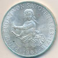Ausztria 1963. 25Sch Ag "Savoyai Jenő" T:2  Austria 1963. 25 Schilling Ag "Prinz Eugen von Savoyen" C:XF