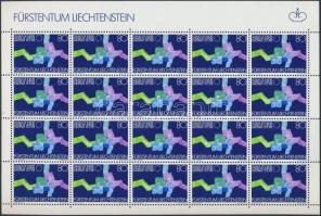 Liechtenstein joines to the Council of Europe mini sheet Liechtenstein csatlakozik az Európa Tanácsh...