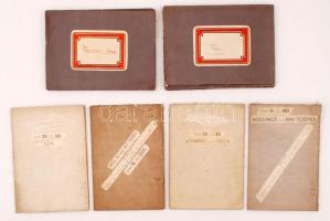 cca 1910 Erdélyi topográfiai térképek 1:25 000 méretaránnyal, mind vászonra kasírozva, jó állapotban...