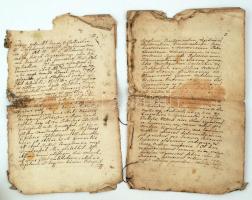 1710 Jászárokszállási végrendelet magyar és latin nyelven, hiánnyal