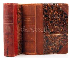 Badics Ferenc (szerk.): A Magyar Irodalom Története. Képes díszmunka két kötetben. I-II. Bp., 1906, Athenaeum. Kiadói félbőr kötésben.
