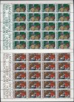 Agriculture and forestry mini sheet set Mezőgazdaság és erdészet kisívsor