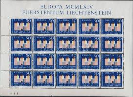 Europa CEPT kisív Europa CEPT minisheet