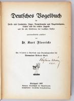 Floericke Kurt: Deutsches Vogelbuch für Forst- und Landwirte, Jäger, Naturfreunde und Vogelliebhaber...