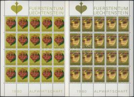 Hagyományos alpesi eszközök kisívsor Traditional alpine equipment mini sheet set