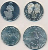 1981. 100Ft "Bulgária 1300 éves" sértül nem eredeti tokban + 1981. 100Ft Ni "FAO&quot...