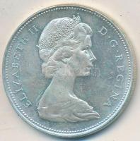 Kanada 1966. 1$ Ag "II. Erzsébet" T:2 felületi karc
Canada 1966. 1 Dollar Ag "Elizab...