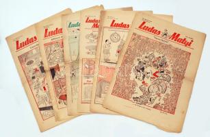 1956 6 db Ludas Matyi újság