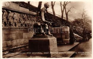 Edinburgh, West Princess Street Gardens, Scottish American War memorial