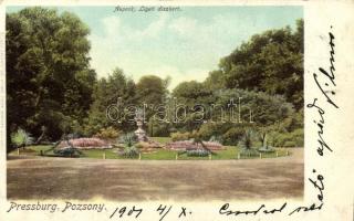 Pozsony, Ligeti díszkert / garden