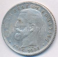 Románia 1906. 1L Ag "I. Károly" T:2- ph.
Romania 1906. 1 Leu Ag "Carol I" C:VF ...
