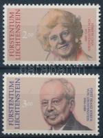 Prince Franz Josef II. and Princess Gina's death set II. Ferenc József herceg és Gina hercegnő ...