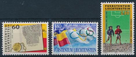 275 éves a Liechtensteini hercegség sor, 275th anniversary of Liechtenstein set