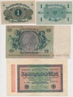 Német Birodalom / Németország / Weimari Köztársaság / Német 3. Birodalom 1910-1933. 25db vegyes bank...