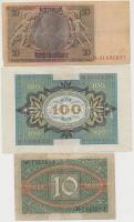 Német Birodalom / Németország / Weimari Köztársaság / Német 3. Birodalom 1910-1933. 25db vegyes bank...