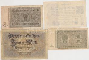 Német Birodalom / Németország / Weimari Köztársaság / Német 3. Birodalom 1910-1933. 25db vegyes bank...