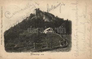 Murány, Murányalja; vár, kiadja Büchler Béla / castle