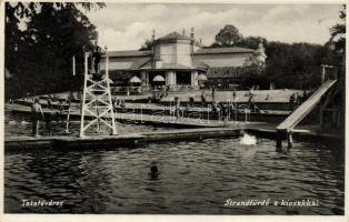 Tatatóváros, strandfürdő, kioszk