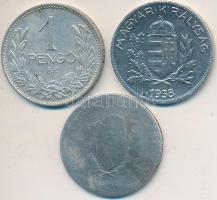 1938-1939. 1P Ag (3x) T:2,2-,3,4